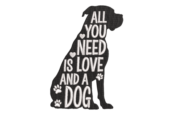 All You Need is Love and a Dog: Embroidery Review