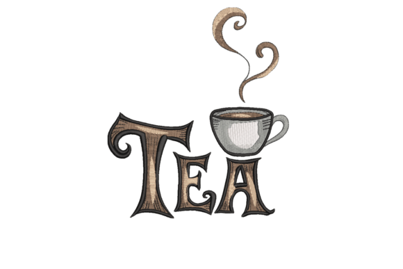Charming Tea Cup Word Art for Personalized Gifts