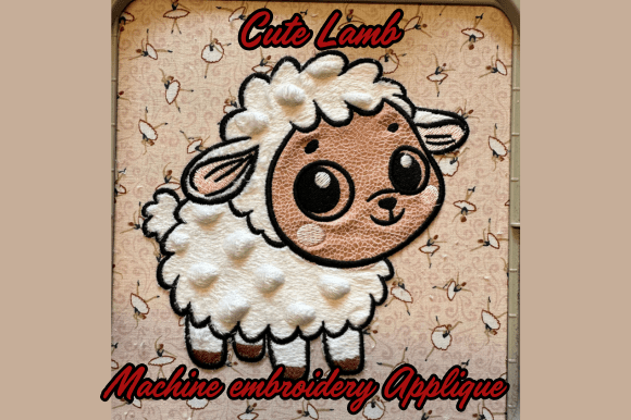 Cute Baby Lamb Applique: An Etsy Seller’s Review
