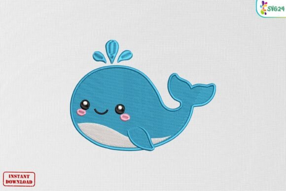 Cute Blue Whale Ocean Splash: A Business Design Review