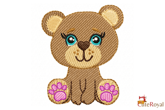 Cute Teddy Bear – Blue Eyes: Apparel Review