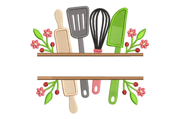 Kitchen Shelf Frame: A Seasonal Embroidery Review