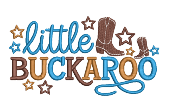 Little Buckaroo – Western Kids: An Embroidery Review