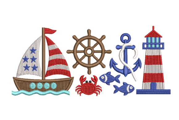 Nautical Icons Set: An Embroidery Seller’s Review