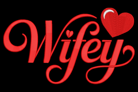 Wifey: Elegant Script for Personalized Gifts